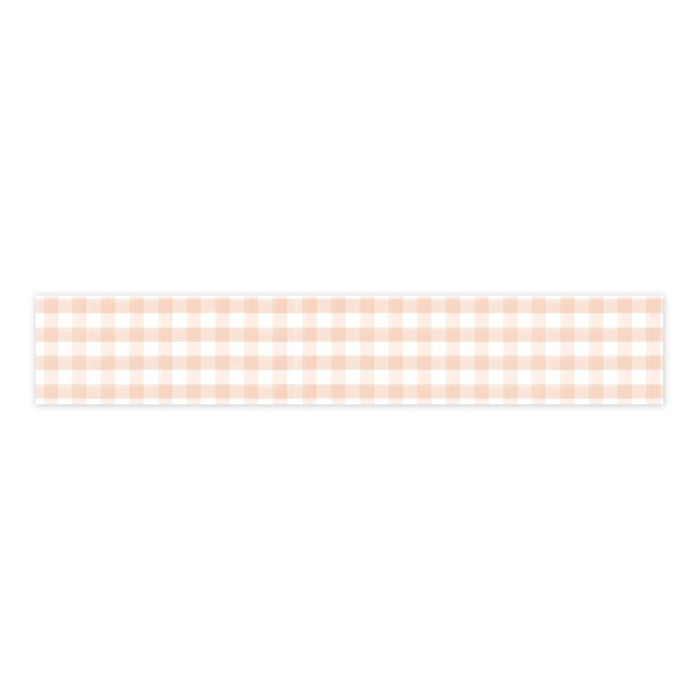 Carta Bella Feels Like Home - Pink Painted Gingham Washi Tape