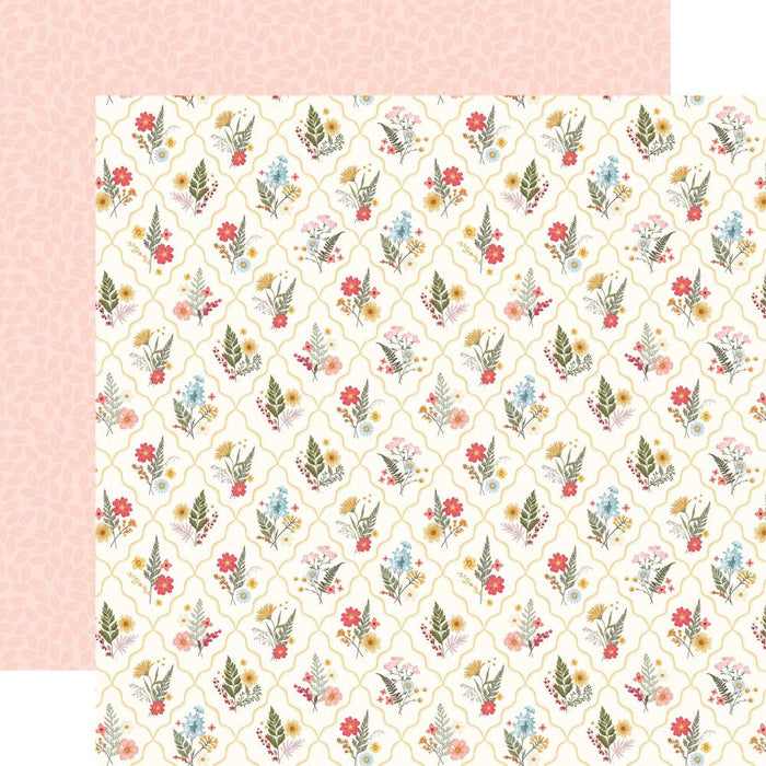 Carta Bella Pressed Floral - Floral Diamonds