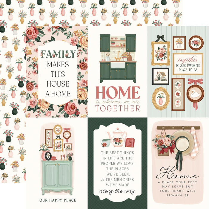 Carta Bella Feels Like Home - 4x6 Journaling Cards