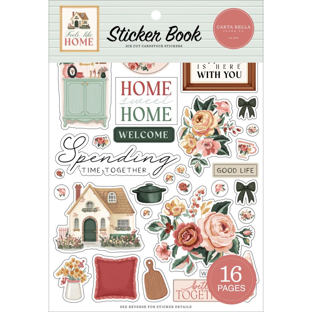 Carta Bella Feels Like Home - Sticker Book
