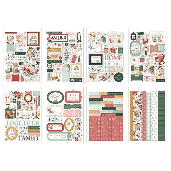 Carta Bella Feels Like Home - Sticker Book