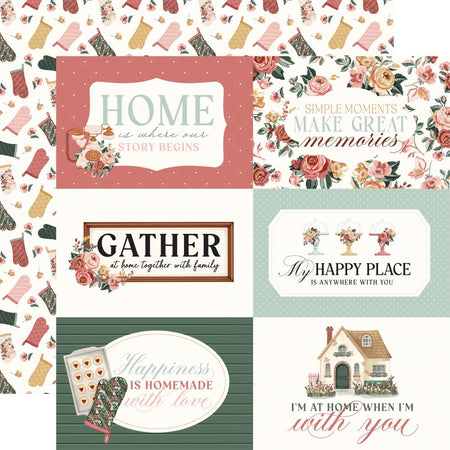 Carta Bella Feels Like Home - 6x4 Journaling Cards