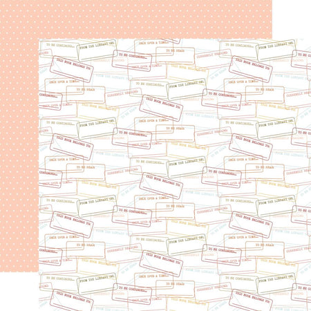 Echo Park Bookish - Book Stamps