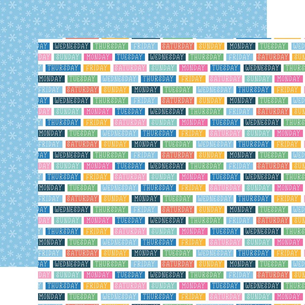 Echo Park Plan On It - Days Of The Week Labels