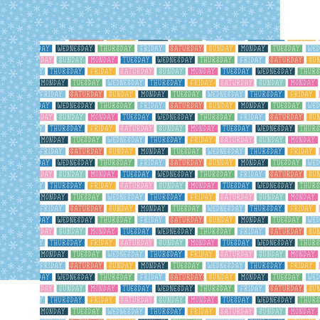 Echo Park Plan On It - Days Of The Week Labels