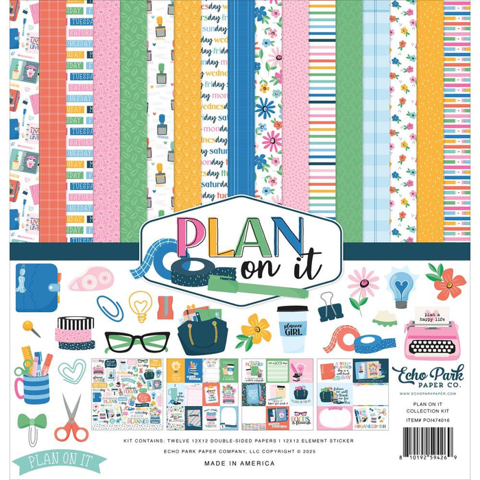Echo Park Plan On It - Collection Kit