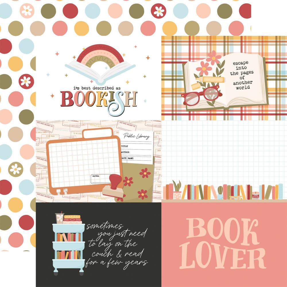 Echo Park Bookish - 6x4 Journaling Cards