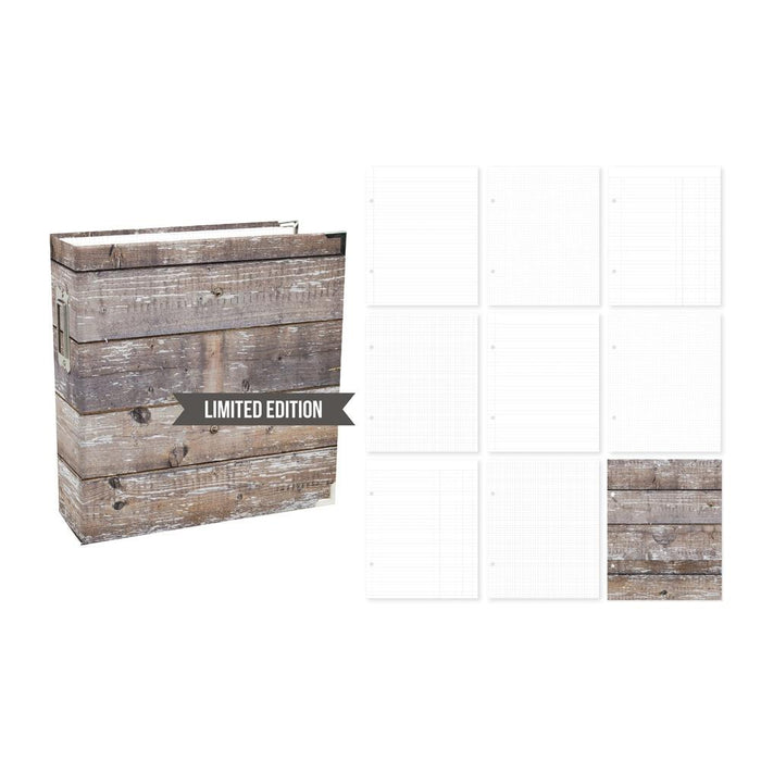 Simple Stories Limited Edition 6x8 Sn@p Binder - Cedar