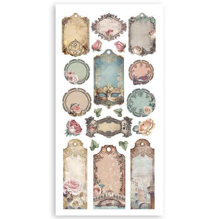 Stamperia Venice City Of Art - Paper Cut Outs