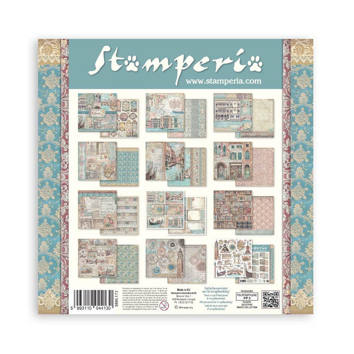 Stamperia Venice City Of Art - 12x12 Paper Pack
