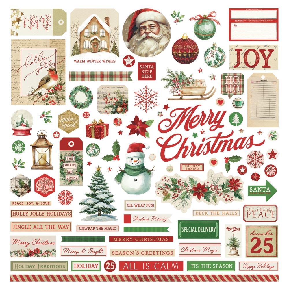 Photoplay Christmas Junque - Element Stickers
