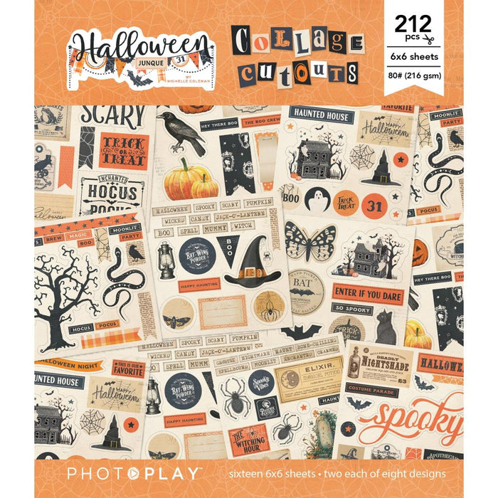 Photoplay Halloween Junque - Collage Cut Out Sheets