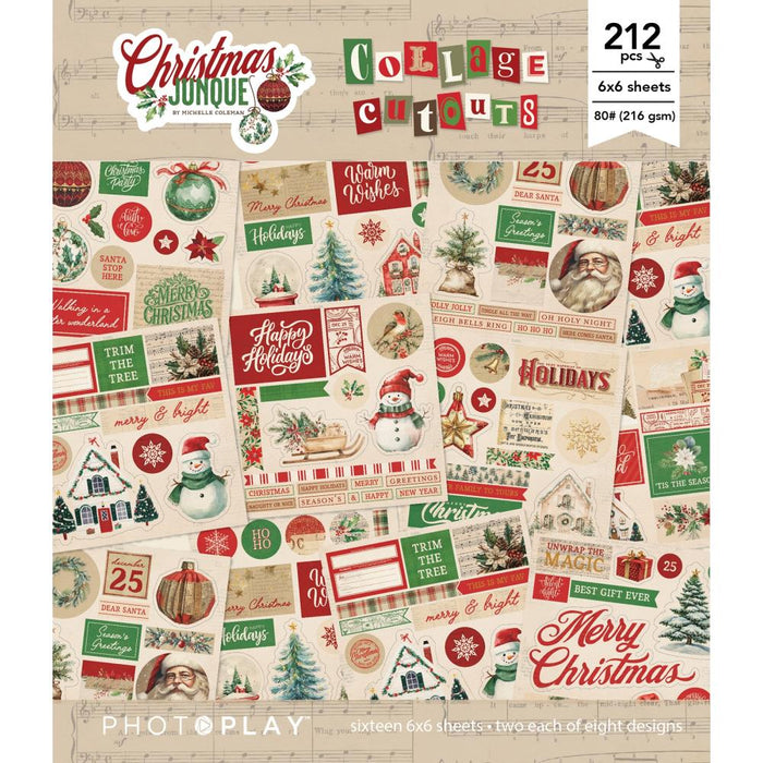 Photoplay Christmas Junque - Collage Cut Out Sheets