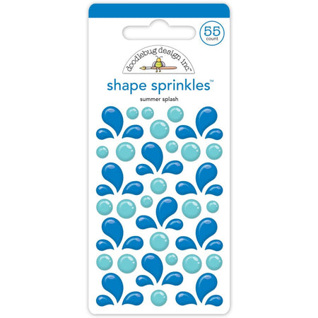 Doodlebug Design Summer Fun - Summer Splash Shape Sprinkles