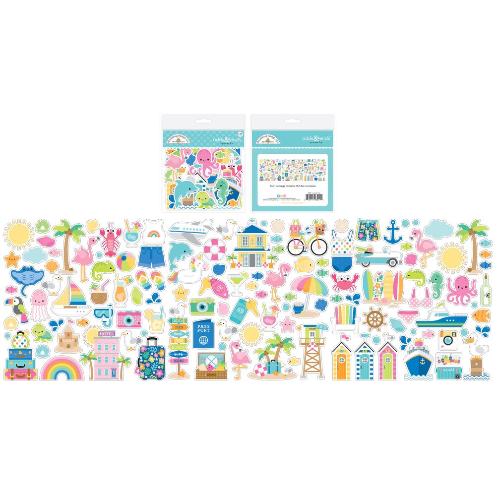 Doodlebug Design Summer Fun - Odds & Ends Die Cuts