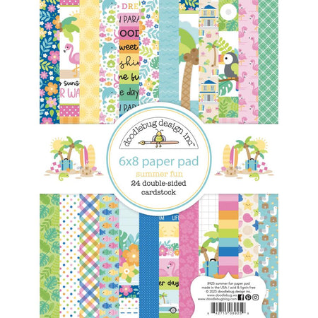 Doodlebug Design Summer Fun - 6x8 Pad