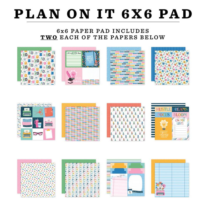 Echo Park Plan On It - 6x6 Pad