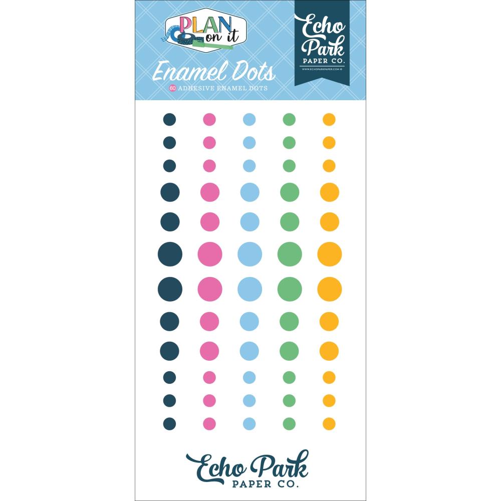 Echo Park Plan On It - Enamel Dots