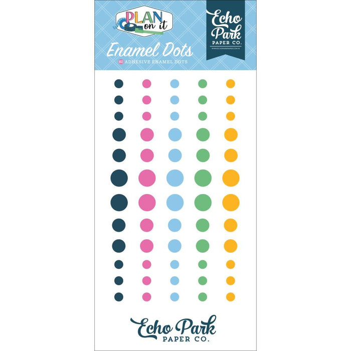 Echo Park Plan On It - Enamel Dots