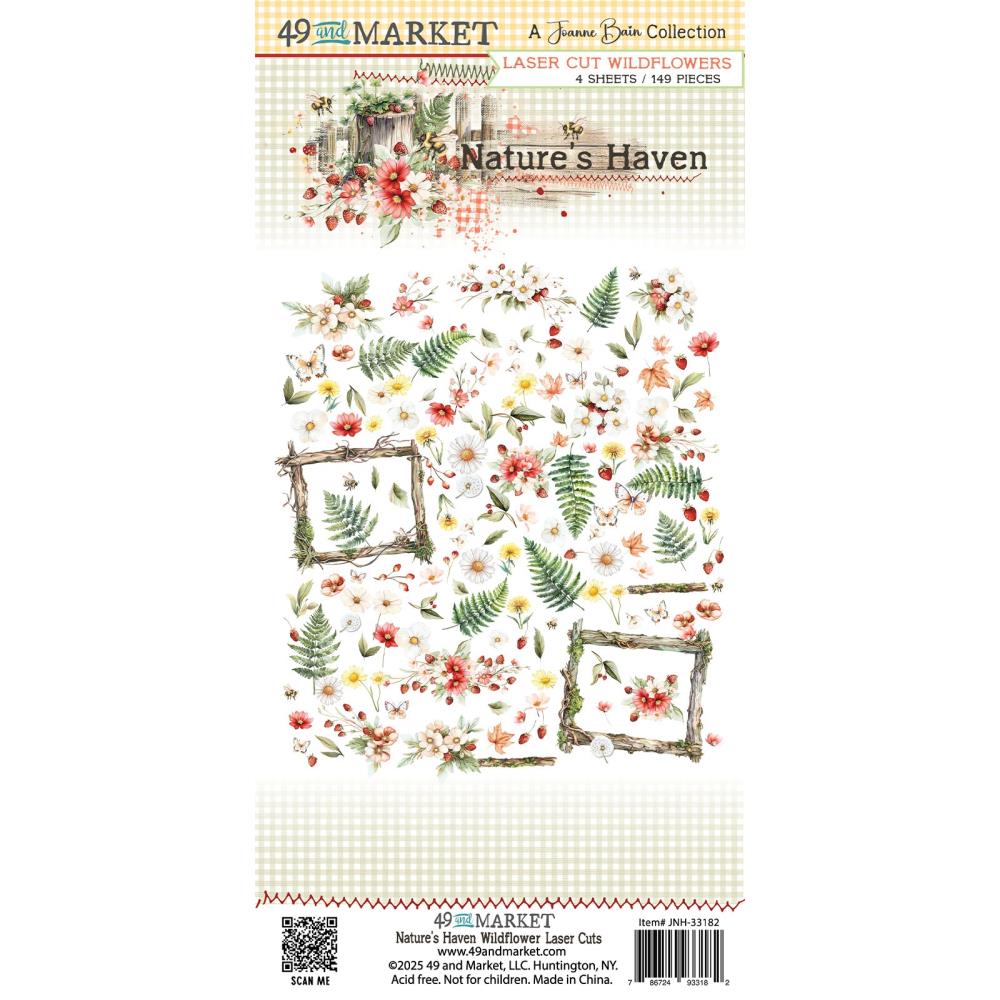 49 & Market Nature's Haven - Laser Cut Wildflowers