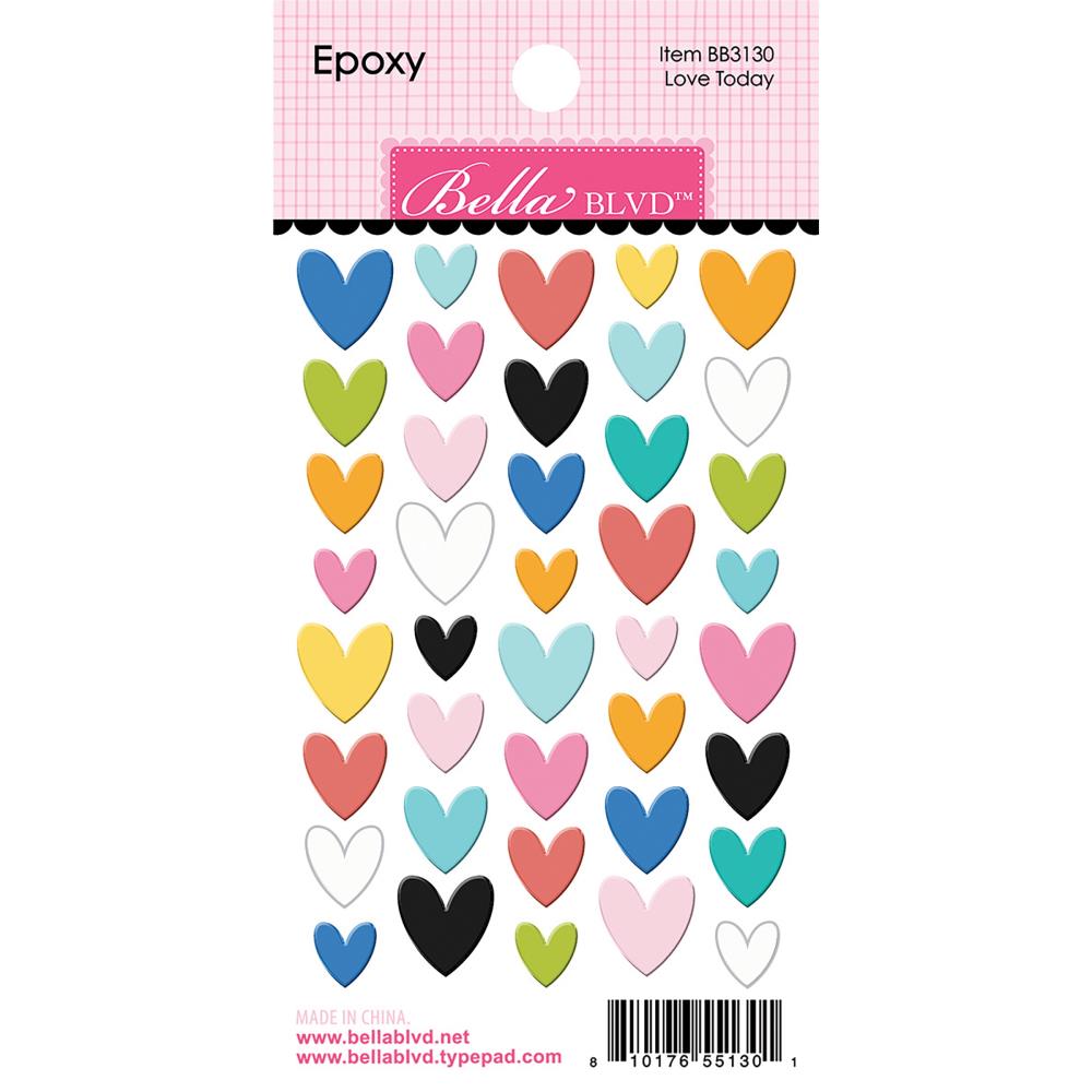 Bella Blvd Documented - Epoxy Stickers Love Today