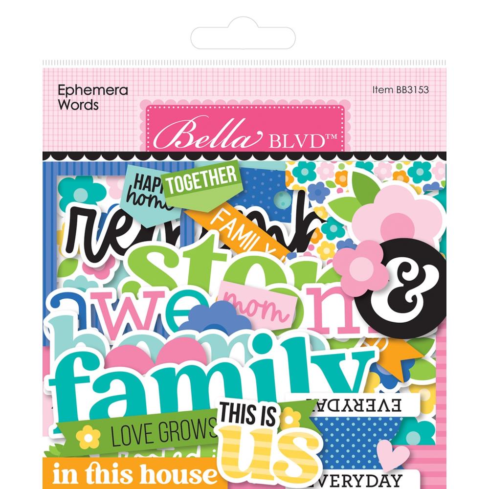 Bella Blvd Love Grows Here - Ephemera Words