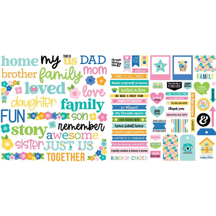 Bella Blvd Love Grows Here - Ephemera Words