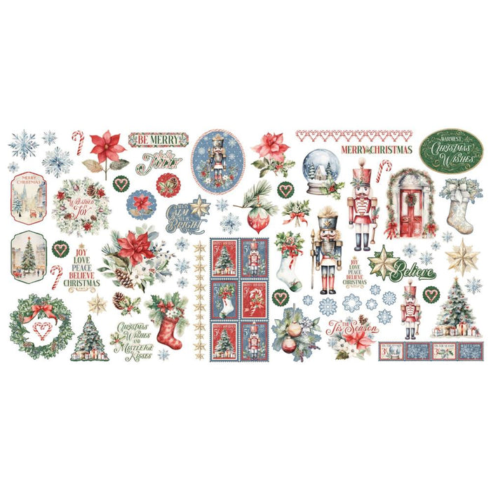 Graphic 45 Deck The Halls - Ephemera Set