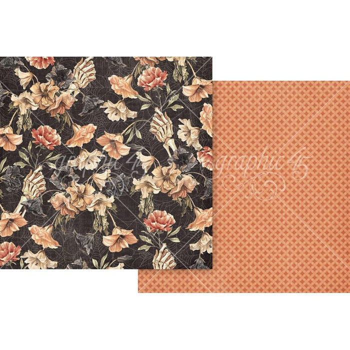 Graphic 45 Ghostly Greetings - Spooky Floral