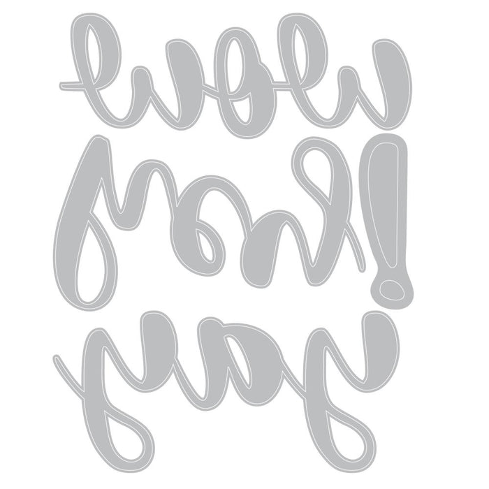 Sizzix Thinlits Die - Exclamation Word