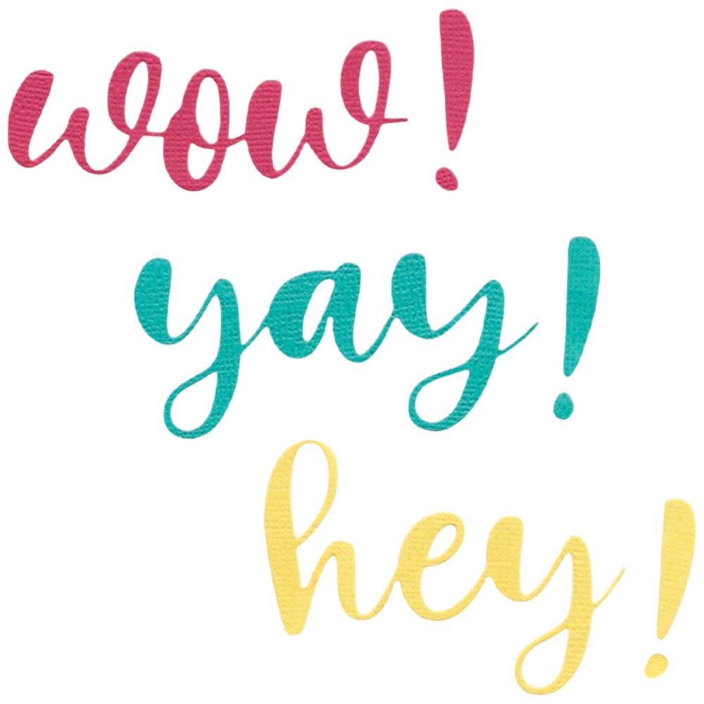 Sizzix Thinlits Die - Exclamation Word