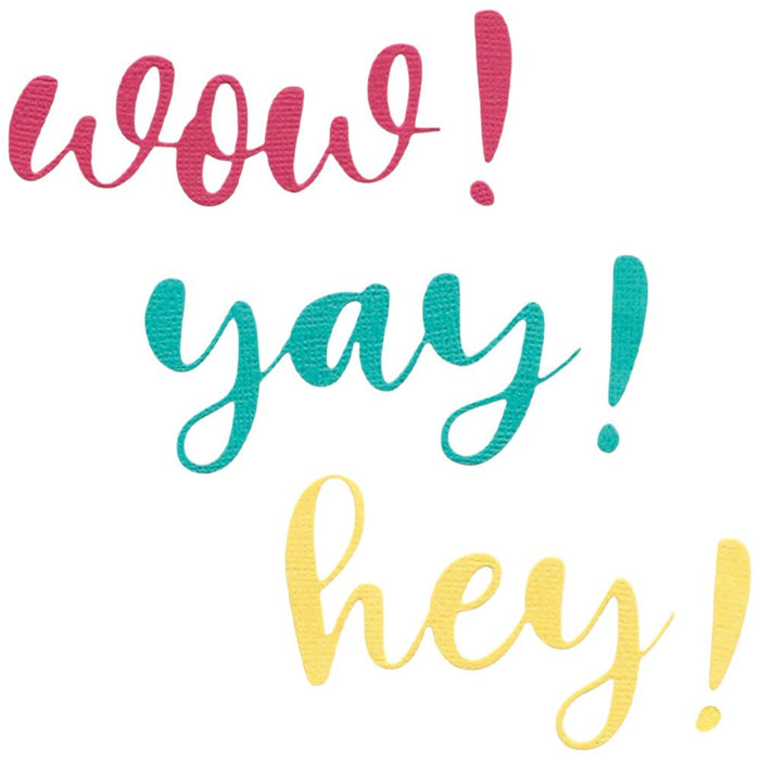 Sizzix Thinlits Die - Exclamation Word