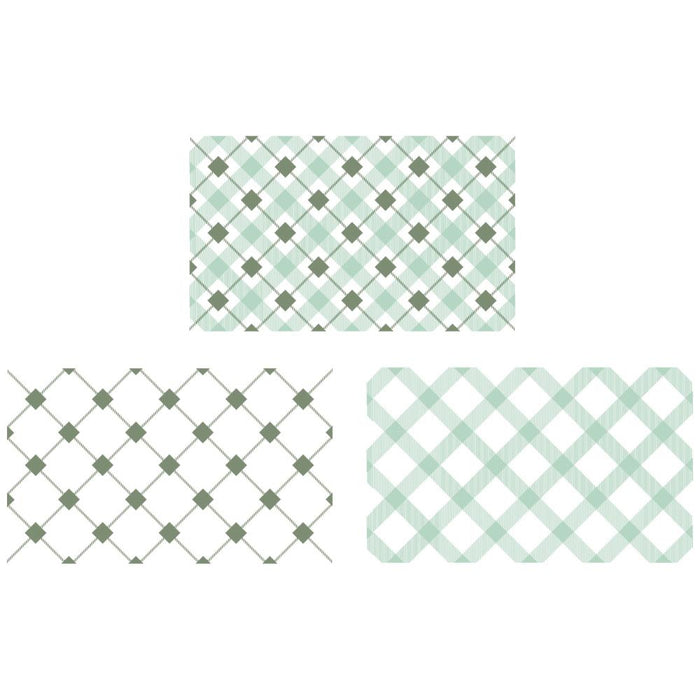 Sizzix Stamp Set by 49 & Market - Tartan