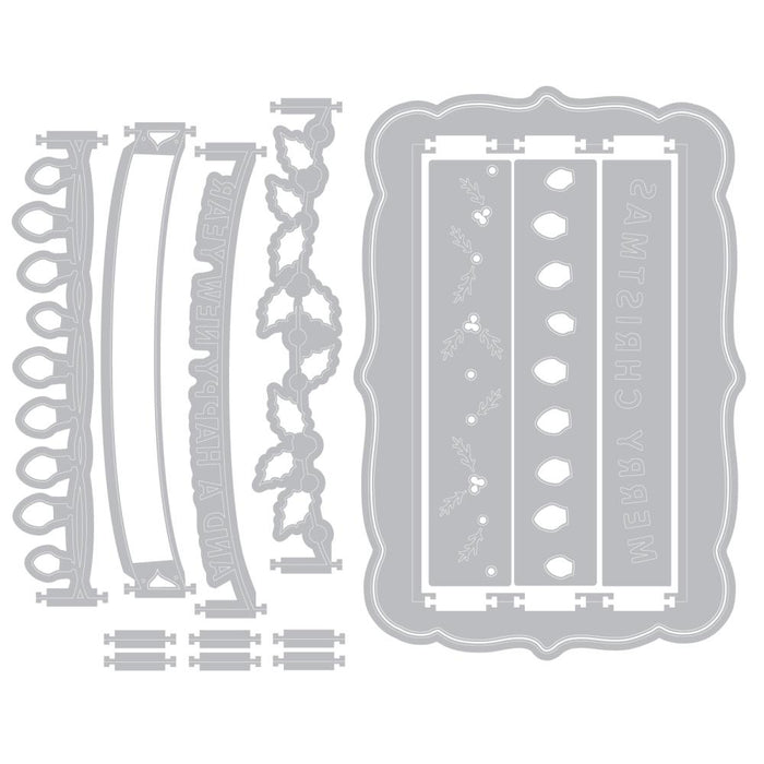 Sizzix Framelits Die by 49 & Market - Snap and Swap Merry Christmas