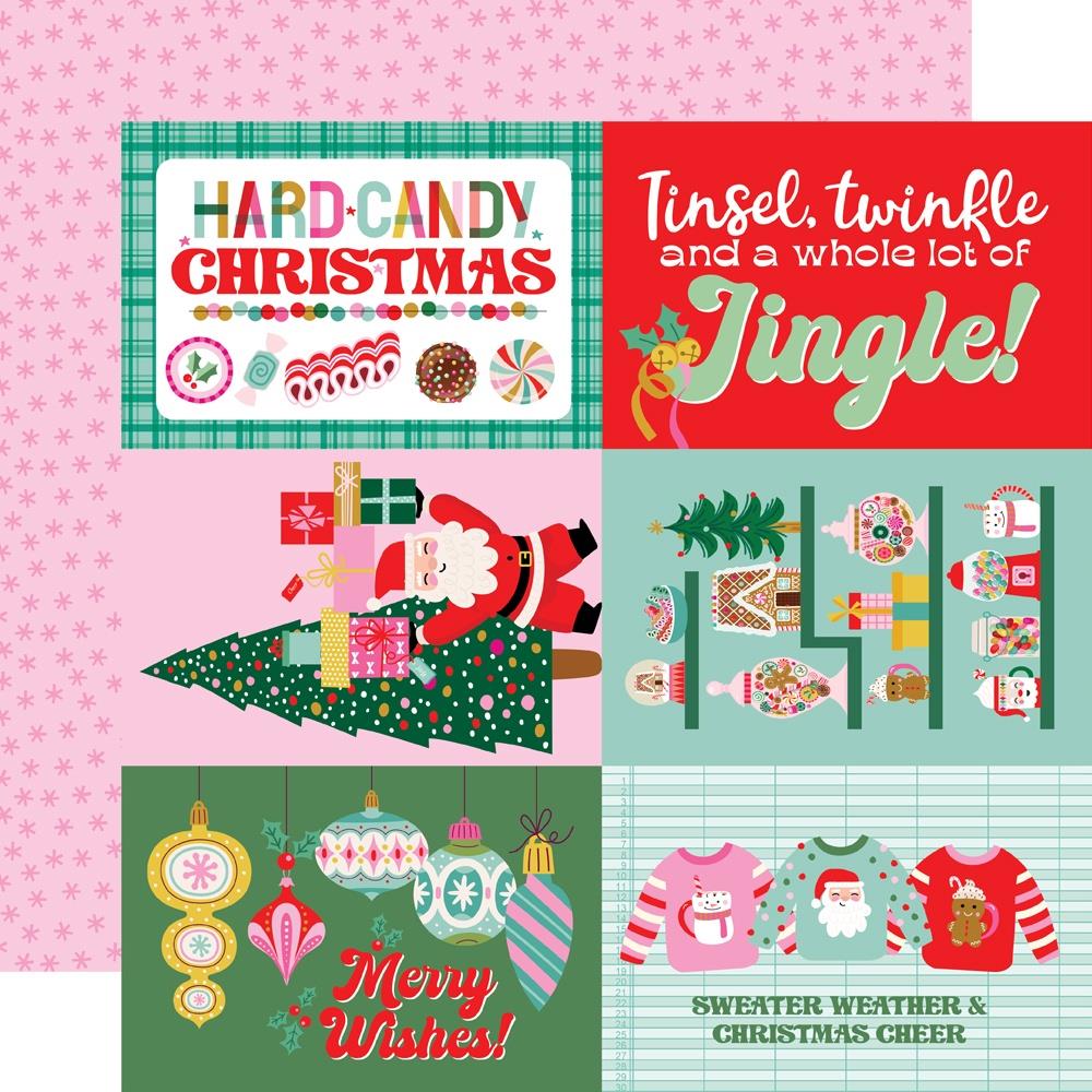 Simple Stories Hard Candy Christmas - 4x6 Elements