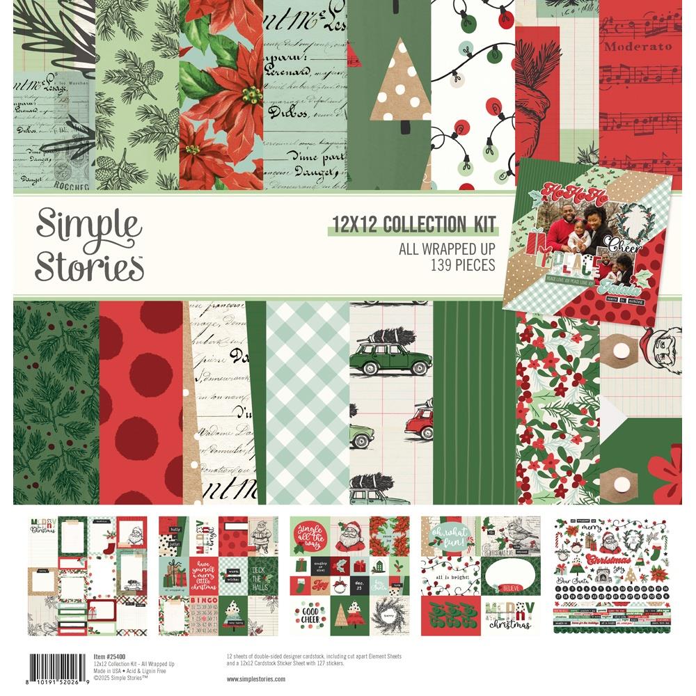 Simple Stories All Wrapped Up - 12x12 Collection Kit