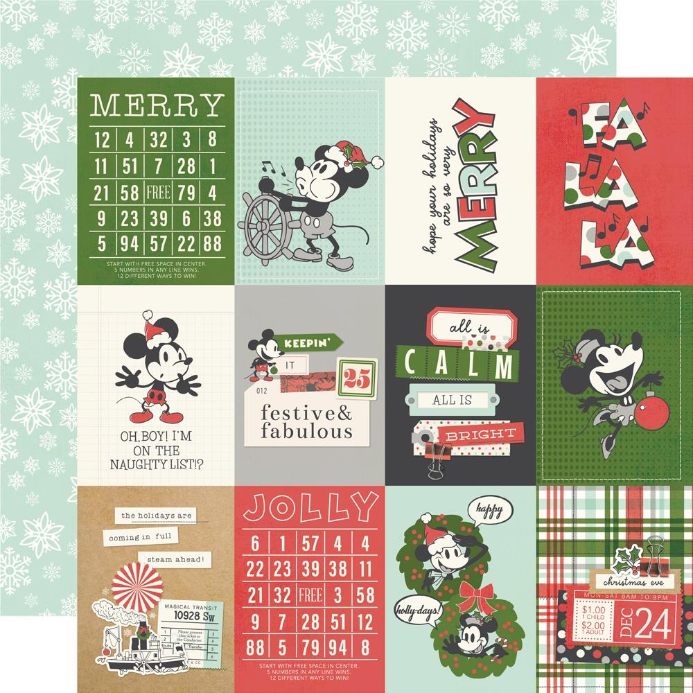 Simple Stories Say Cheese Classic Mouse Christmas - 3x4 Elements