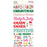 Simple Stories Hard Candy Christmas - Foam Stickers