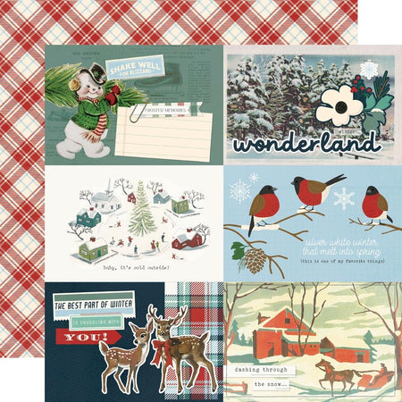 Simple Stories Simple Vintage Flannel Season - 4x6 Elements