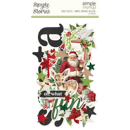 Simple Stories Simple Vintage Believe - Page Pieces