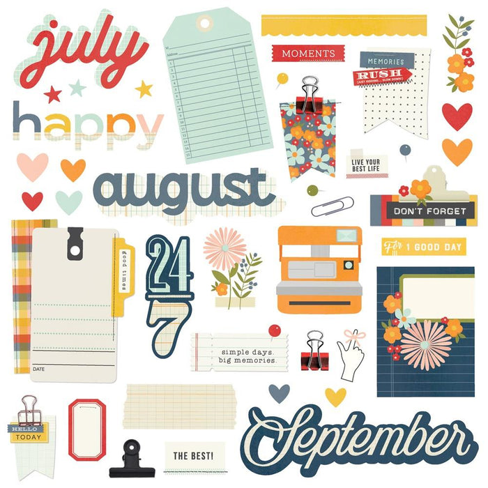 Simple Stories 12 Month Memory Calendar Kit