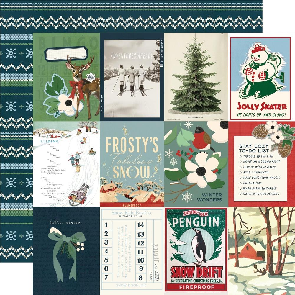 Simple Stories Simple Vintage Flannel Season - 3x4 Elements