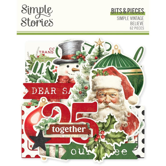 Simple Stories Simple Vintage Believe - Bits & Pieces