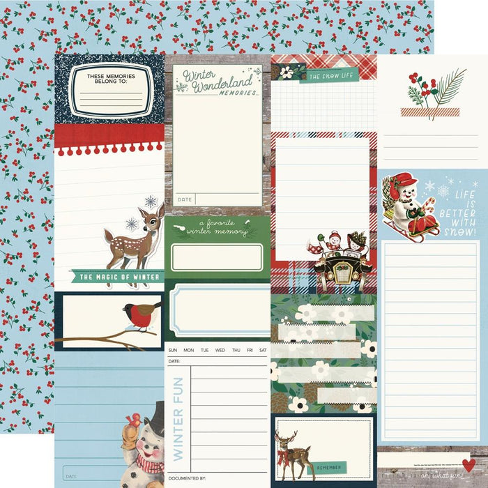 Simple Stories Simple Vintage Flannel Season - Journal Elements