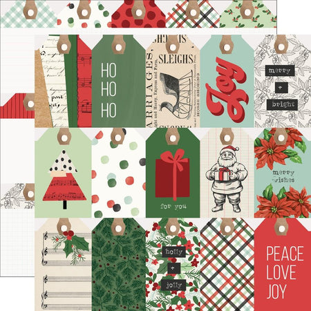 Simple Stories All Wrapped Up - Tag Elements