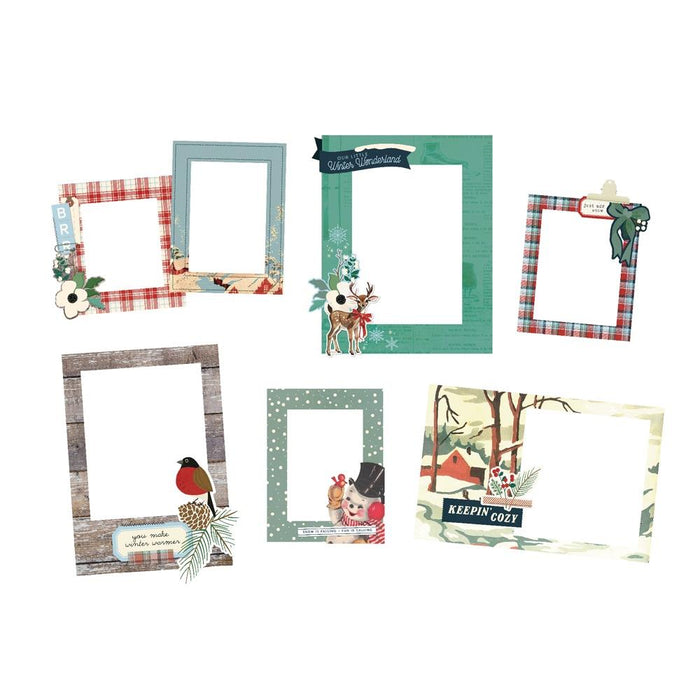 Simple Stories Simple Vintage Flannel Season - Chipboard Frames