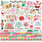 Simple Stories Hard Candy Christmas - Element Stickers