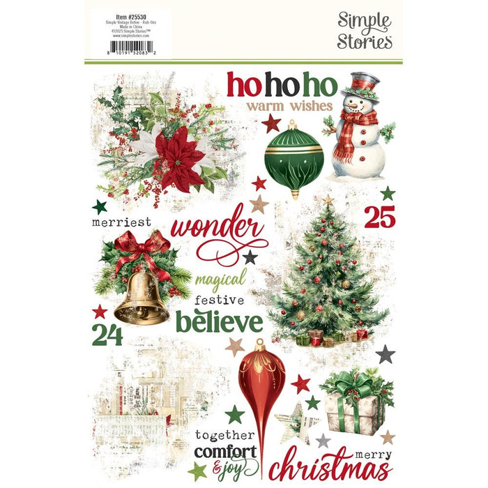 Simple Stories Simple Vintage Believe - Rub-Ons