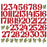 Simple Stories Simple Vintage Believe - Number Bits & Pieces