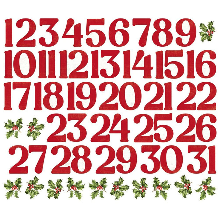 Simple Stories Simple Vintage Believe - Number Bits & Pieces